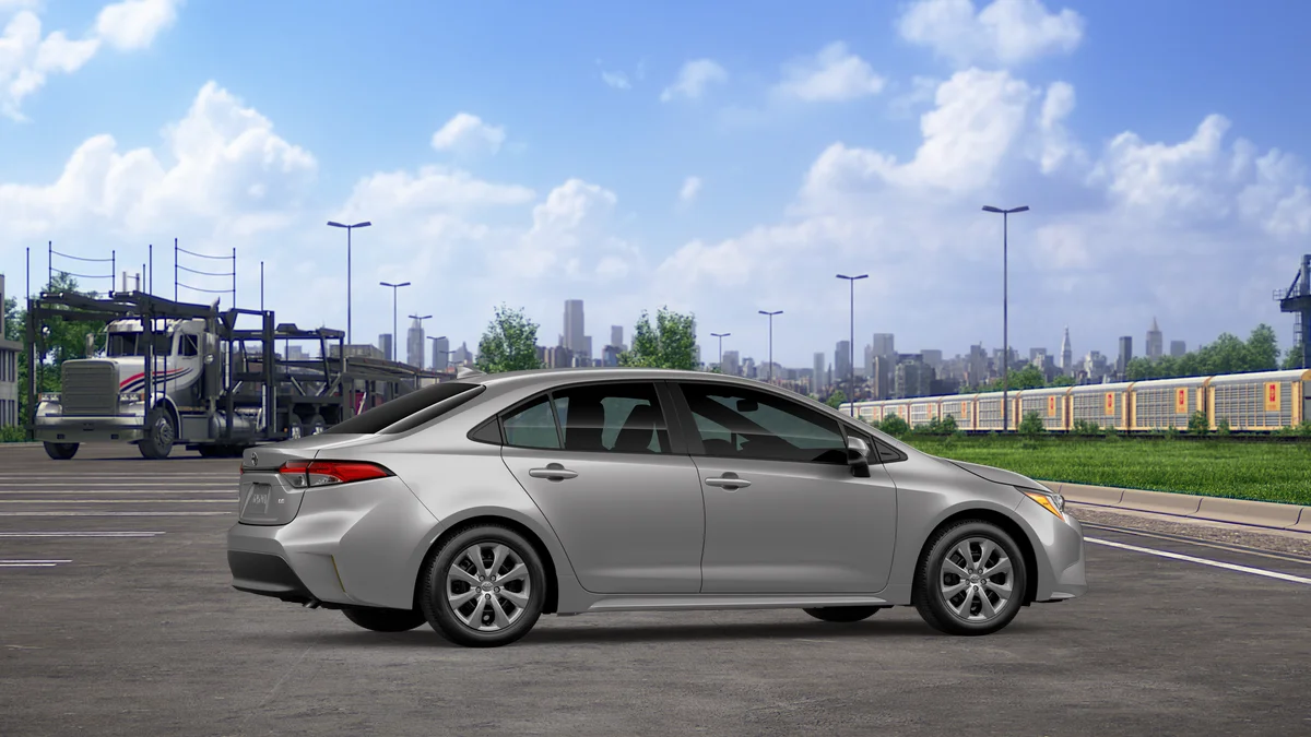 New 2026 Classic Silver Metallic Toyota LE image 11