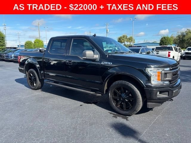 Used 2018 Black Ford XLT image 1