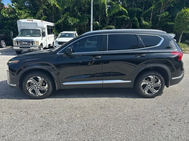 Used 2022 Twilight Black Hyundai SEL image 3