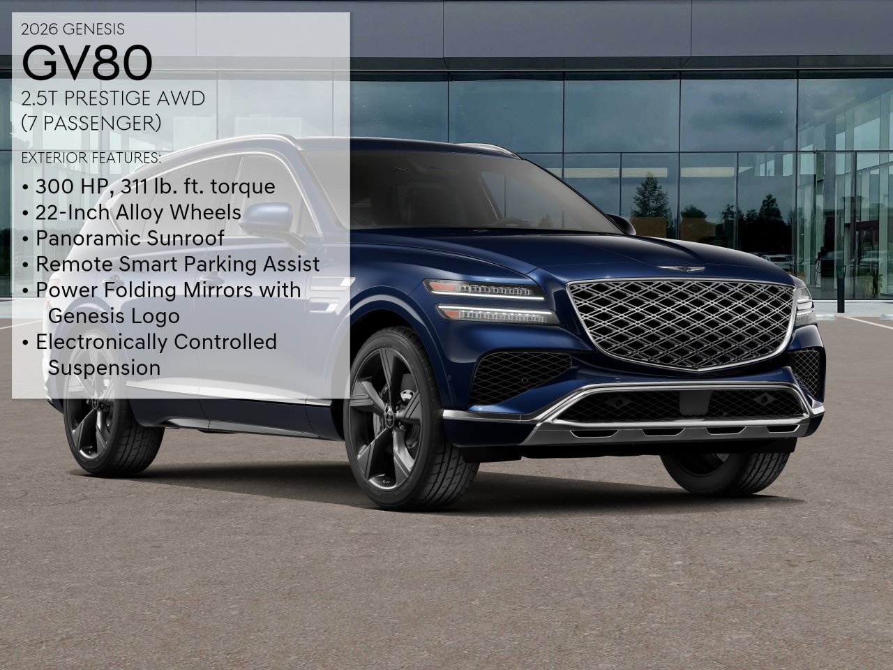 New 2026 Blue Genesis 2.5T PRESTIGE image 3