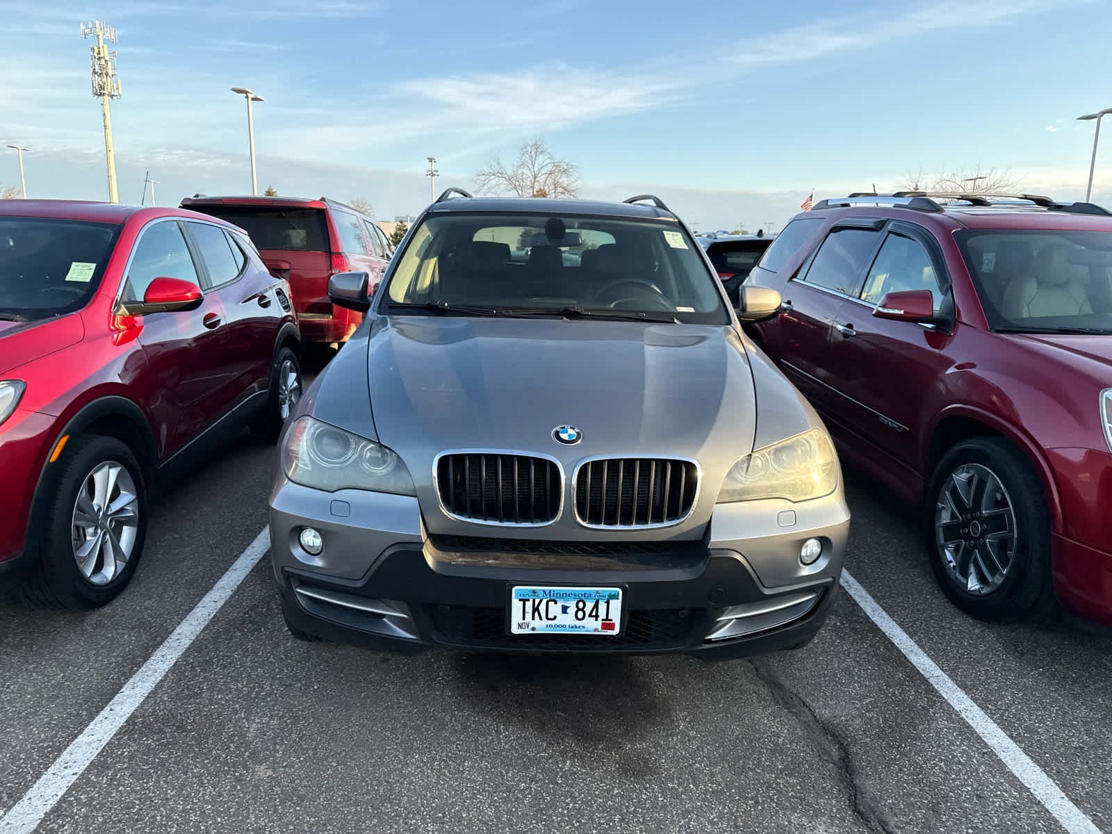 Used 2009 BMW X5 xDrive30i with VIN 5UXFE43589L274597 for sale in Brooklyn Center, MN