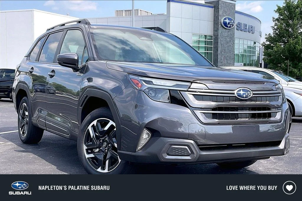 New 2026 MAGNETITE GRAY METALLIC Subaru Limited Hybrid image 1