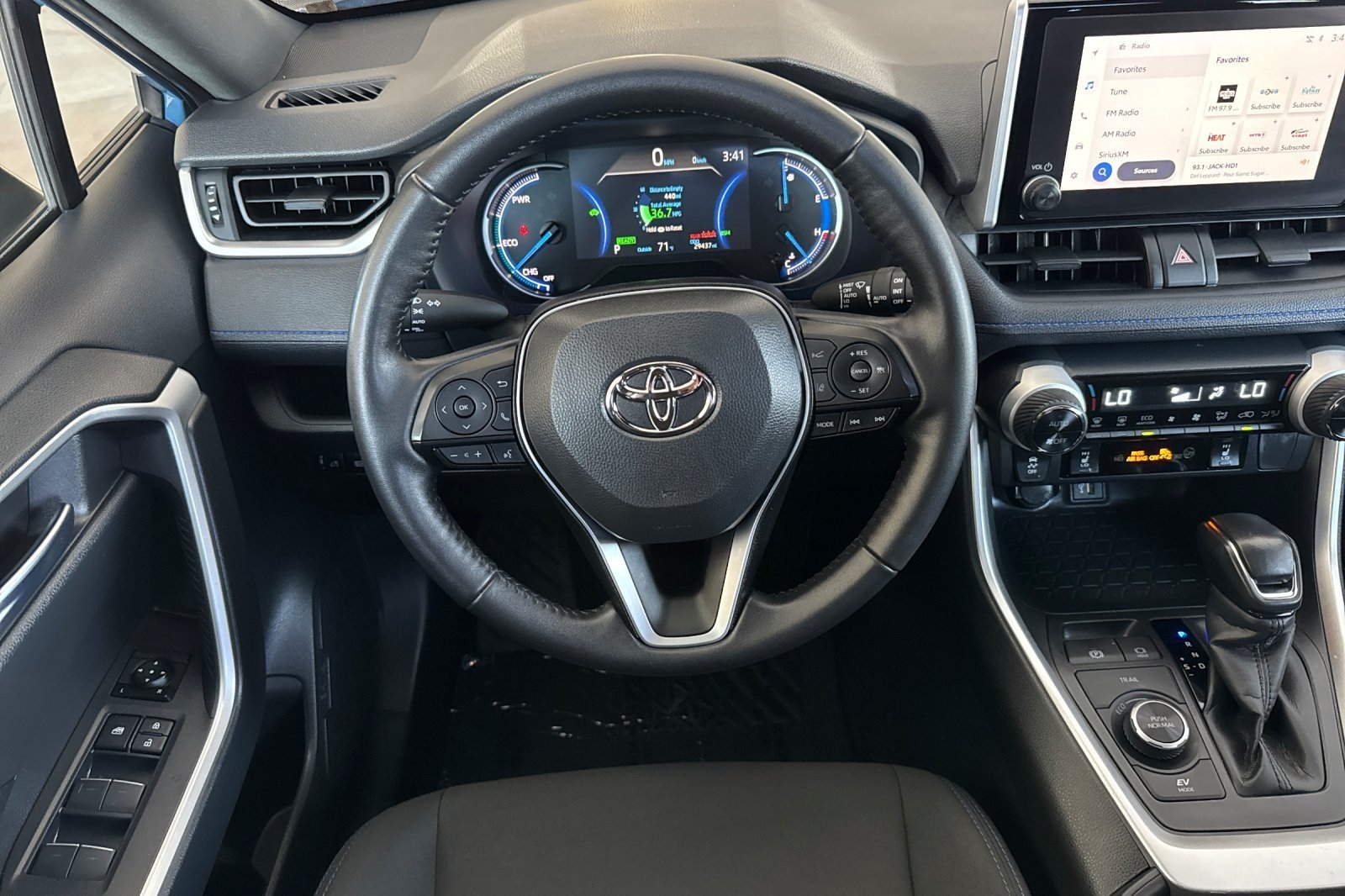 Used 2025 Cavalry Blue Toyota Hybrid SE image 13