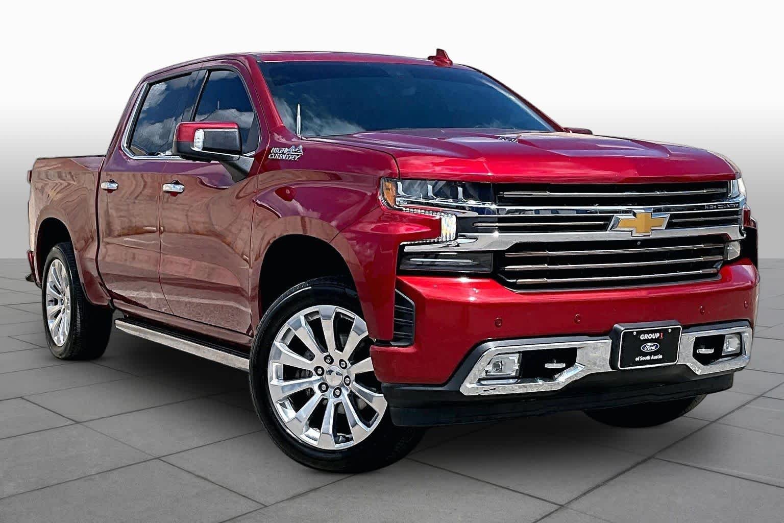 Used 2021 Cherry Red Tintcoat Chevrolet High Country image 4