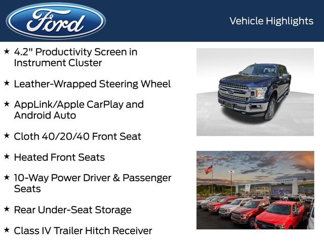 Used 2019 Blue Ford XLT image 13