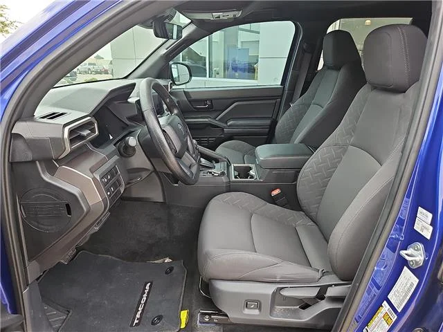 Used 2024 Blue Crush Metallic Toyota SR5 4x4 Double Cab 5 ft. box image 12