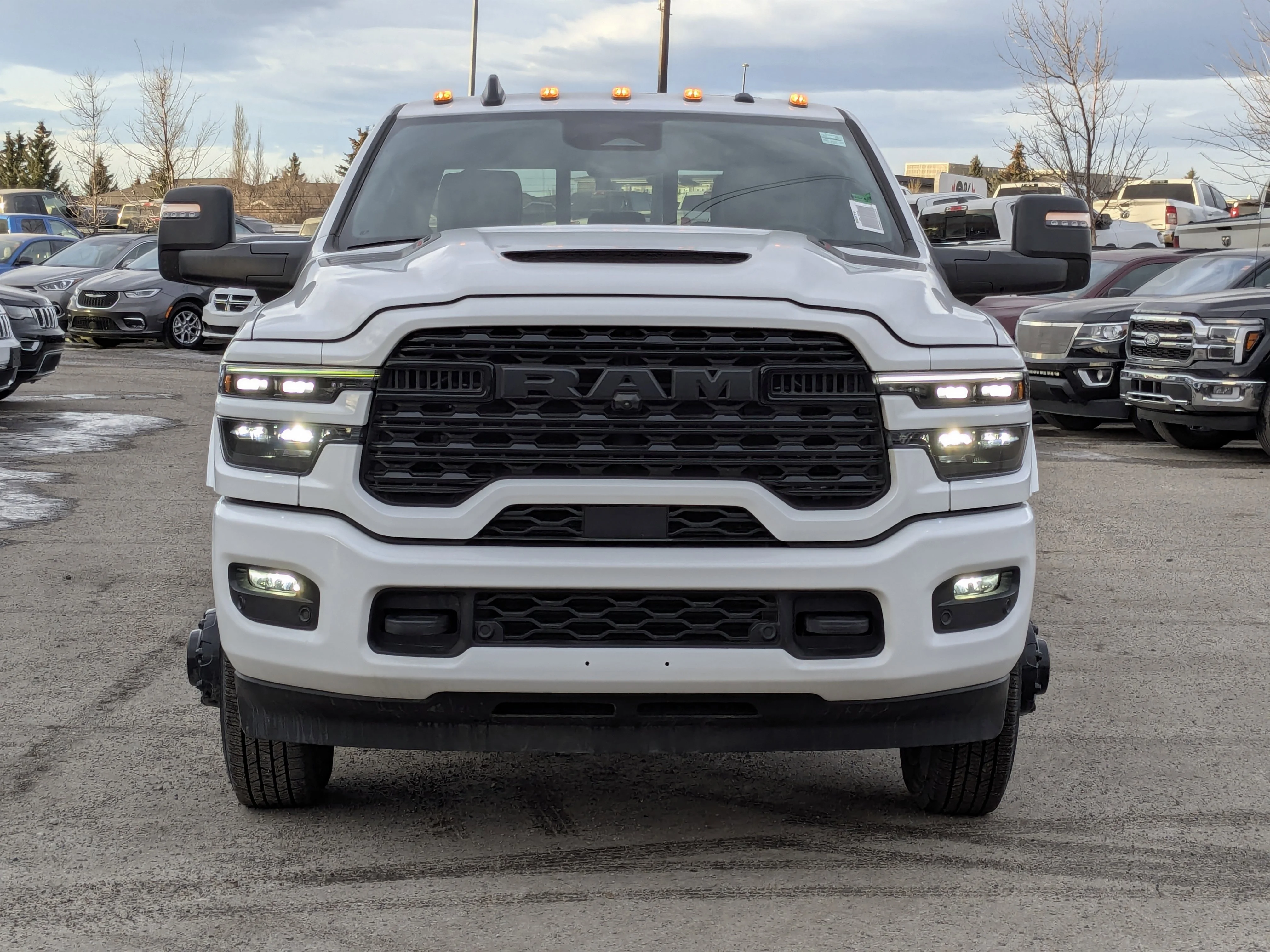 New 2026 White RAM Limited - Dually Max Tow Grp - Night Edition - Power Sunroof & Tons More! image 3
