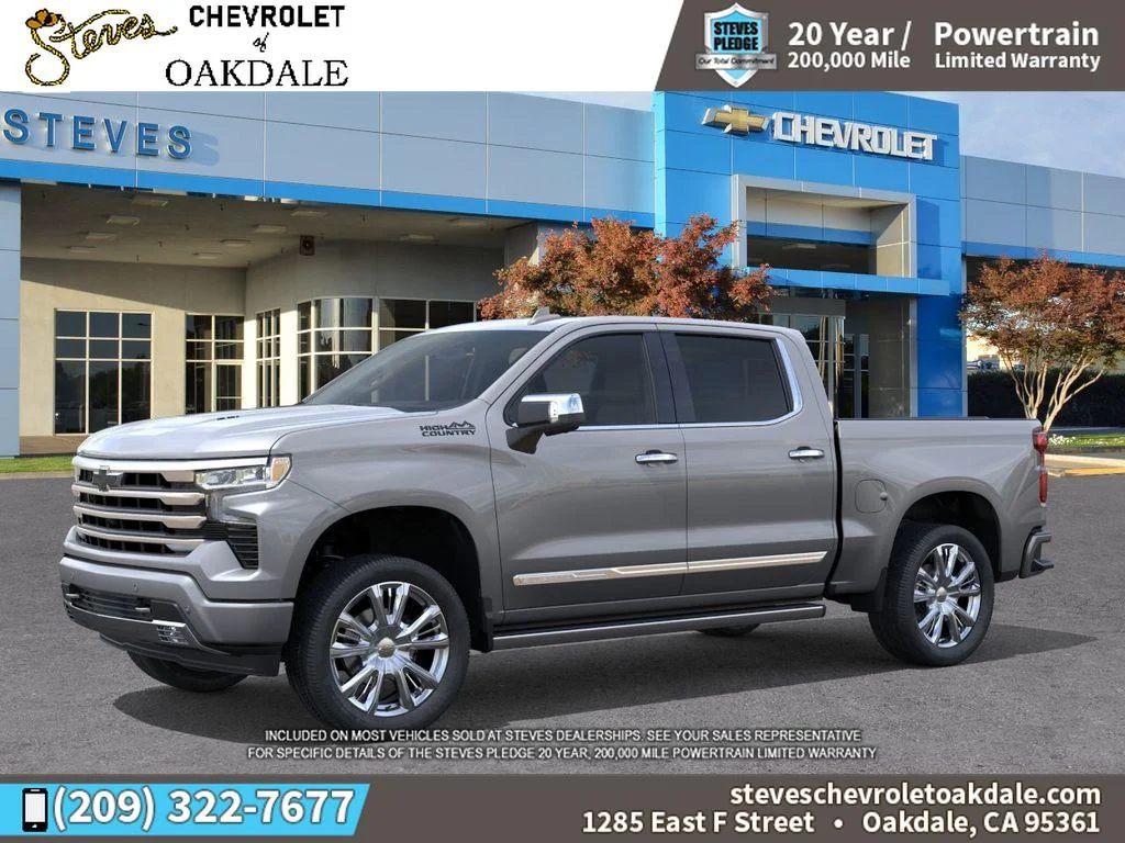 New 2026 Sterling Gray Metallic Chevrolet High Country image 2