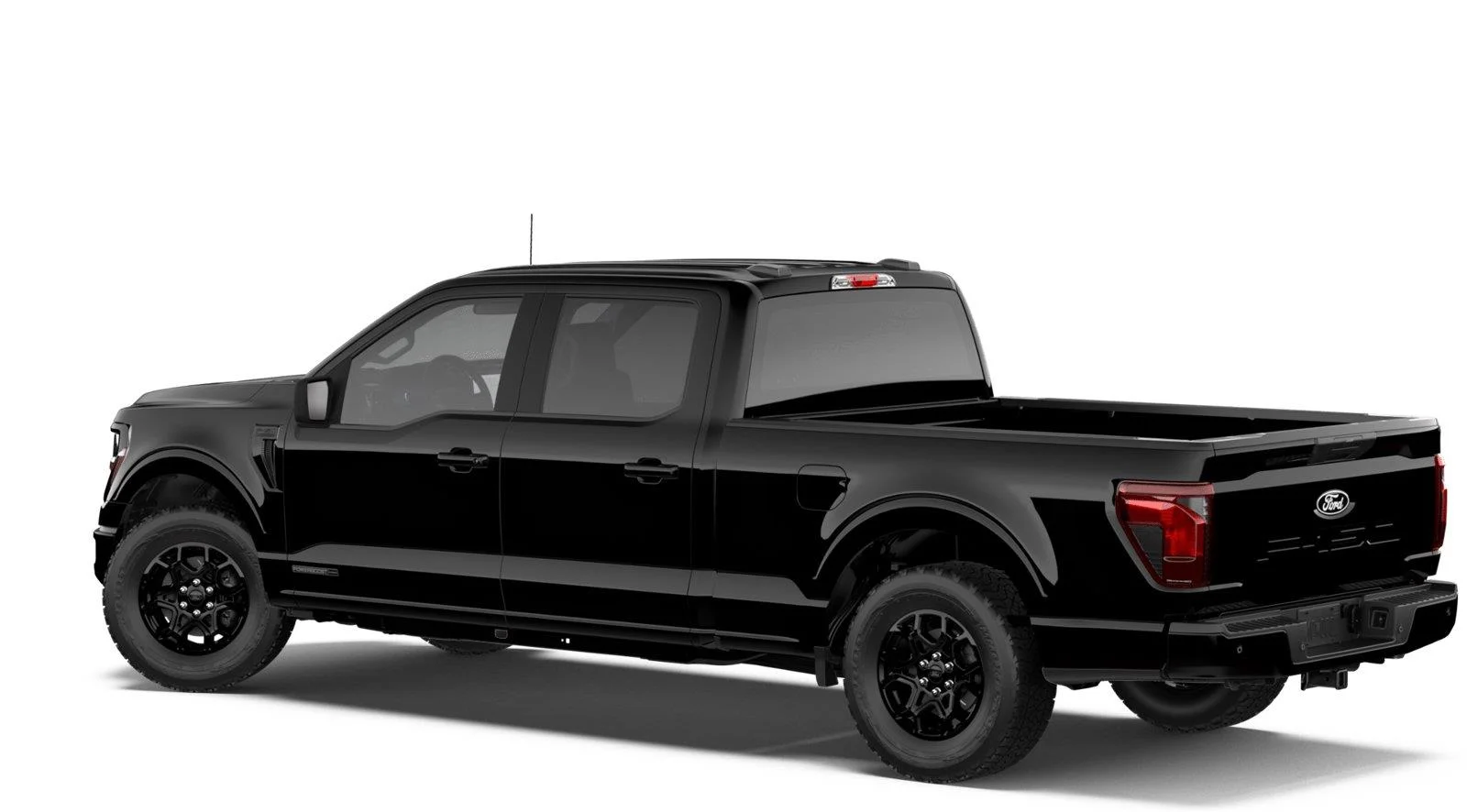 New 2026 Agate Black Metallic FORD XLT image 2