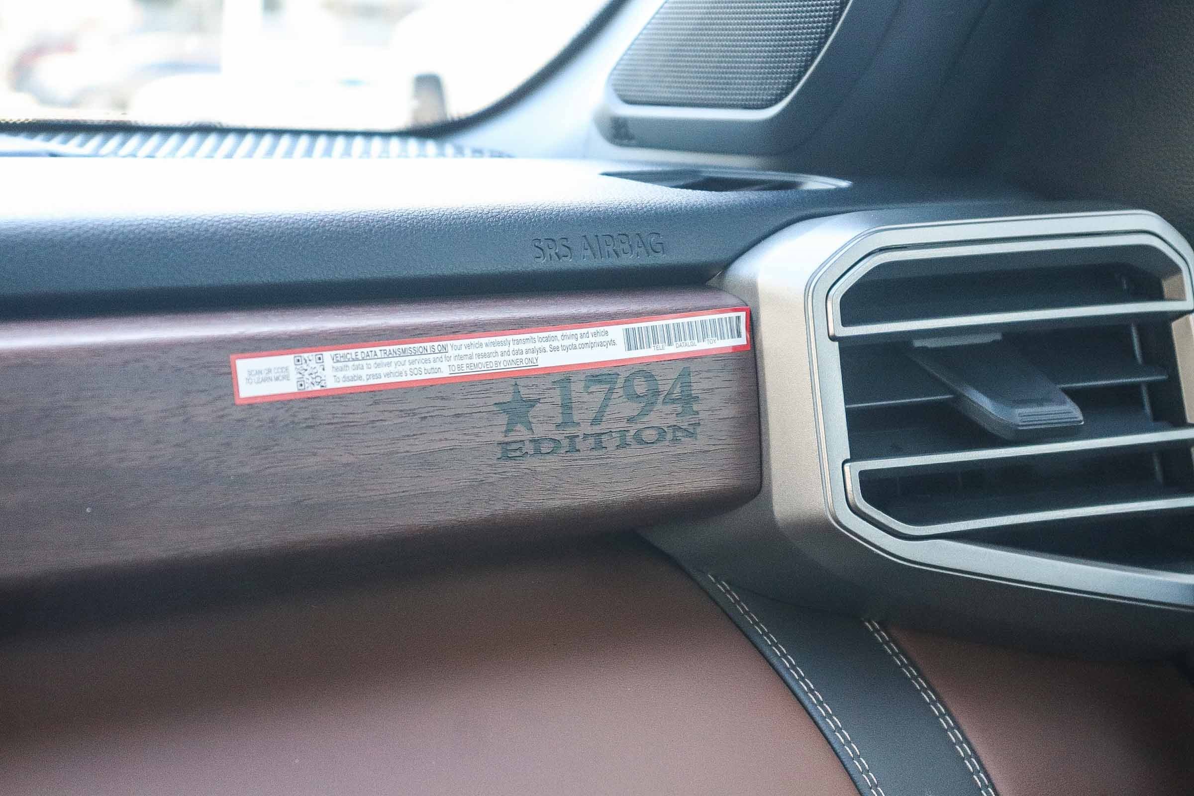 New 2026 Celestial Silver Metallic Toyota Tundra 1794 Edition image 17