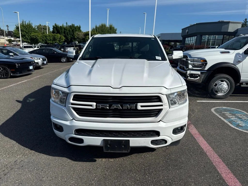 Used 2021 Bright White Clearcoat Ram Big Horn/Lone Star image 2