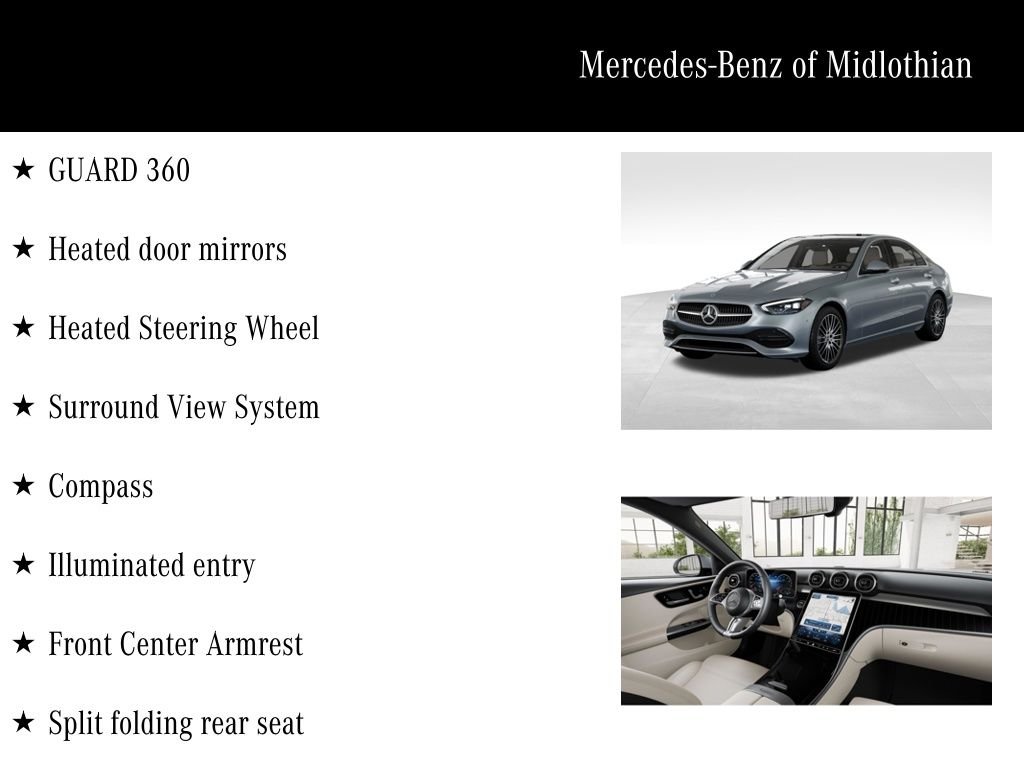 New 2026 Cirrus Silver Metallic Mercedes-Benz C 300 image 12