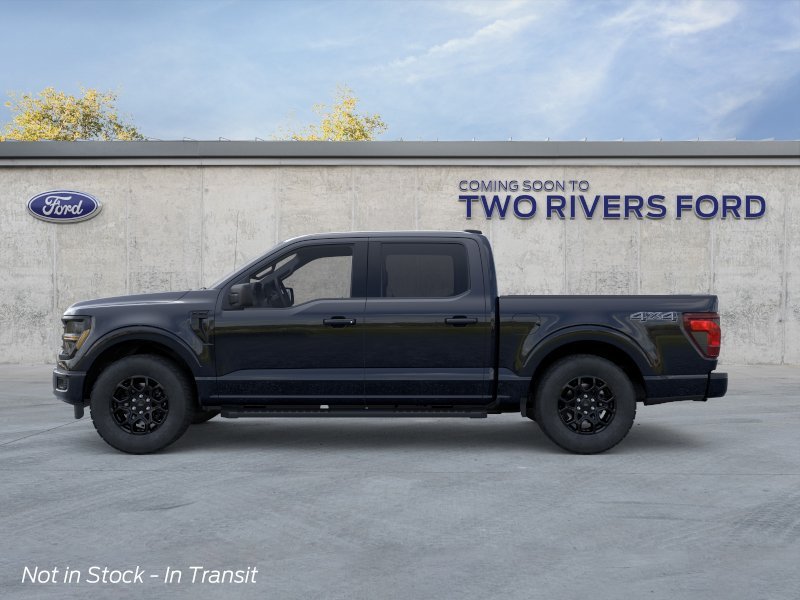 New 2026 Agate Black Metallic Ford XLT image 3