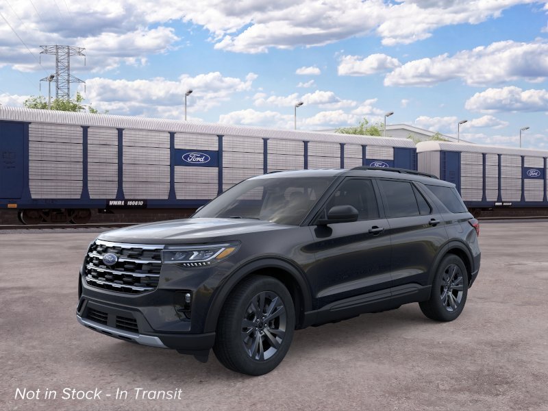 New 2026 Agate Black Metallic Ford Active image 1