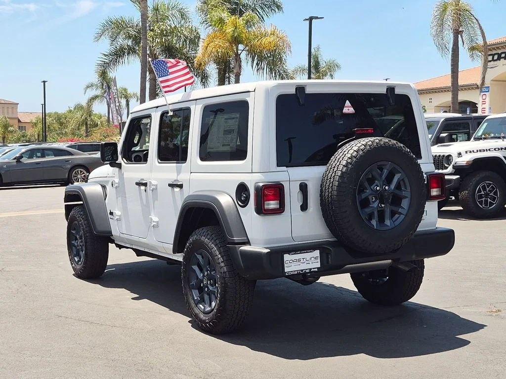 New 2026 Bright White Clearcoat Jeep Sport S image 7