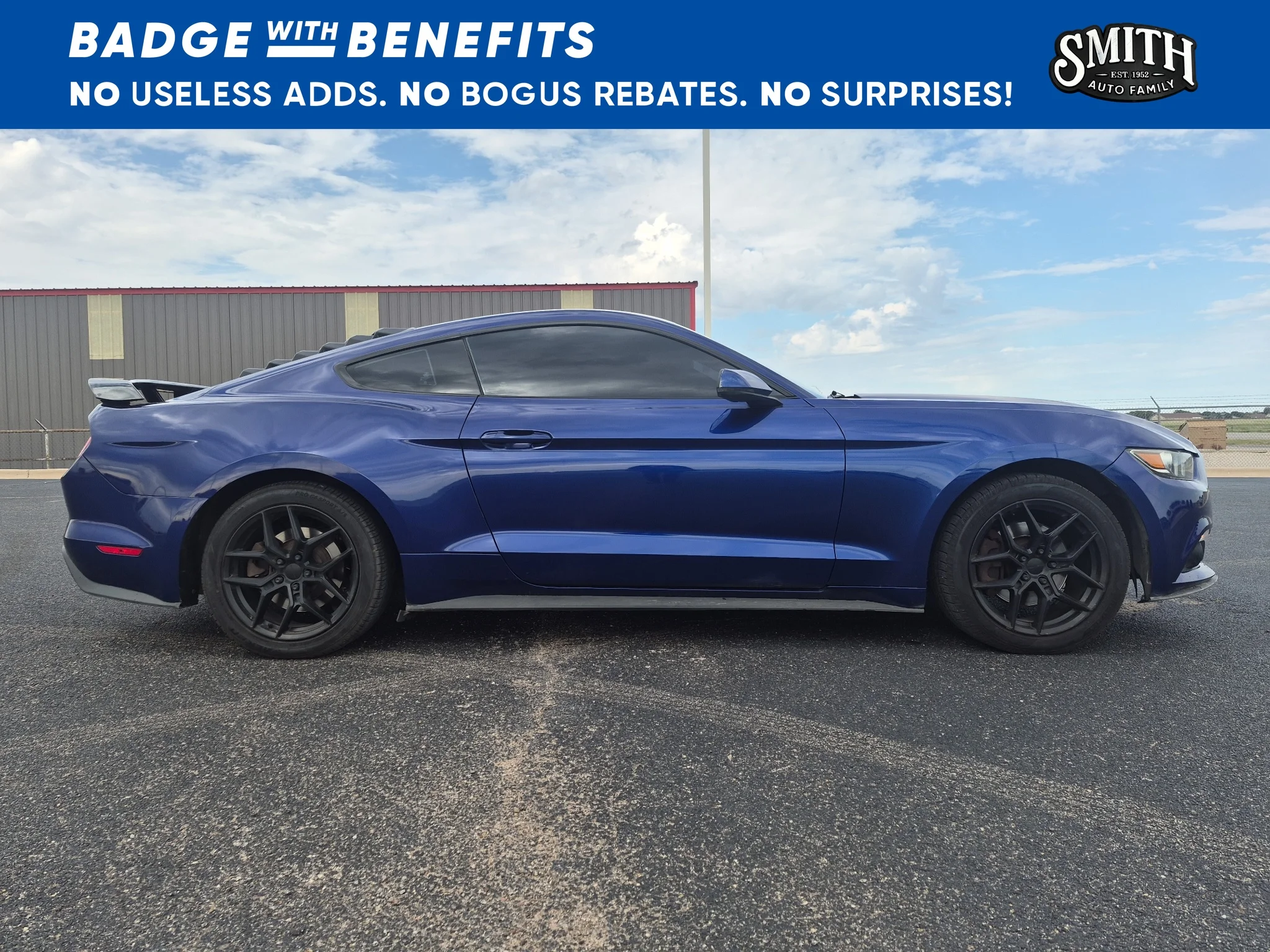 Used 2016 Deep Impact Blue Metallic Ford EcoBoost Premium image 9