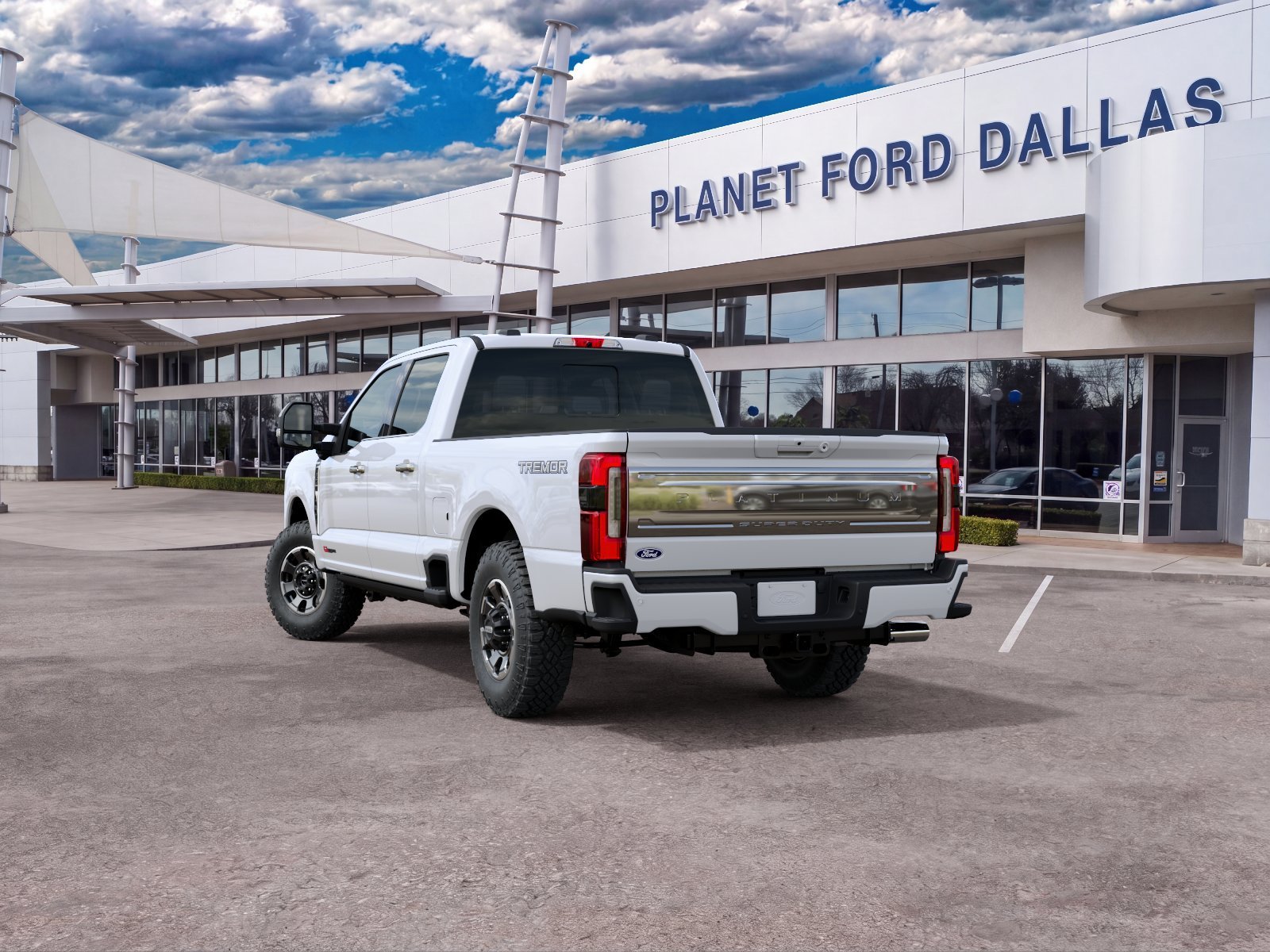 New 2027 Star White Ford F-250 Platinum image 8
