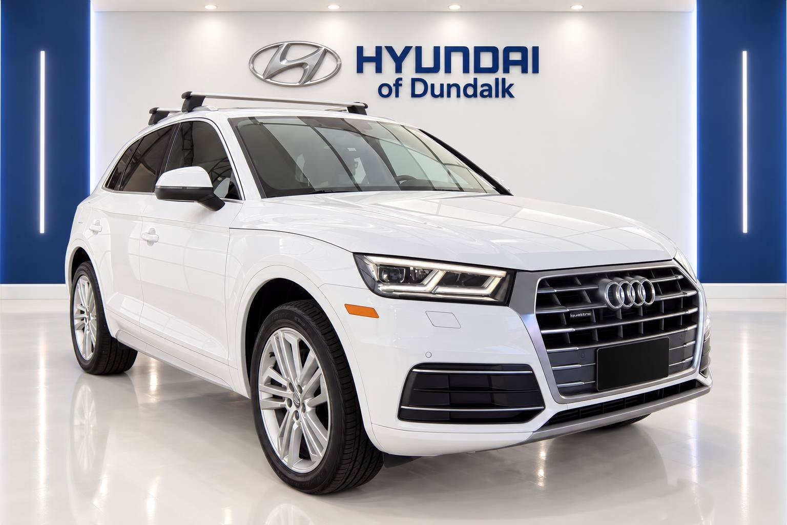 Used 2018 White Audi 2.0T Premium image 3
