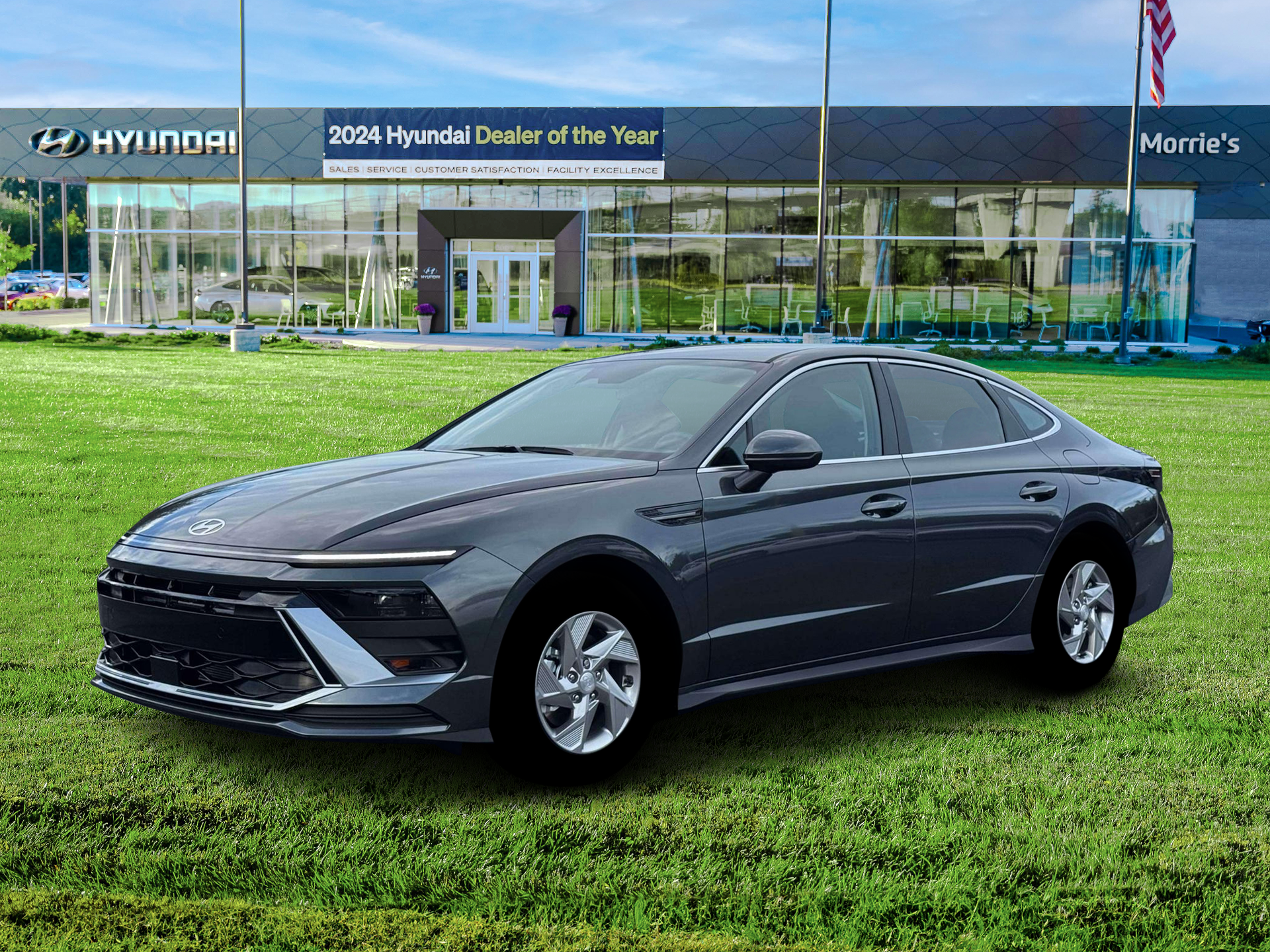 New 2026 Gray Hyundai SE image 2