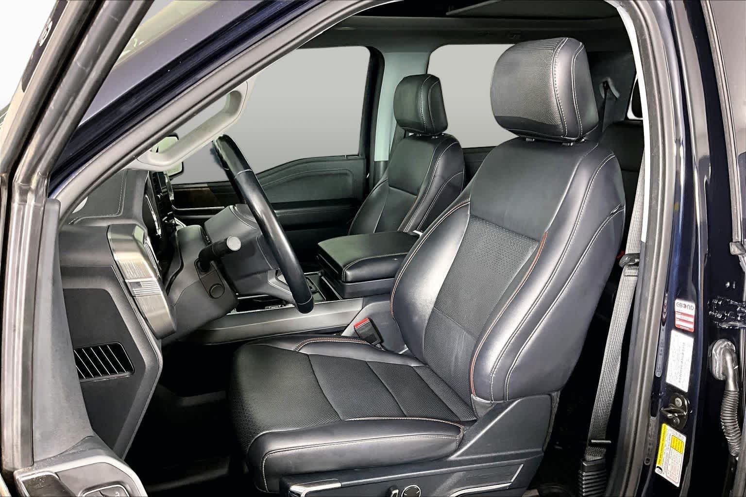 Used 2021 Antimatter Blue Ford LARIAT image 8