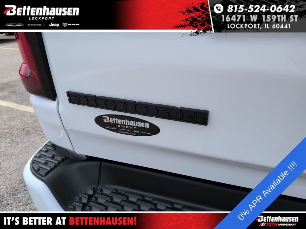 New 2026 Bright White Clear-Coat Exterior Paint RAM Big Horn image 7