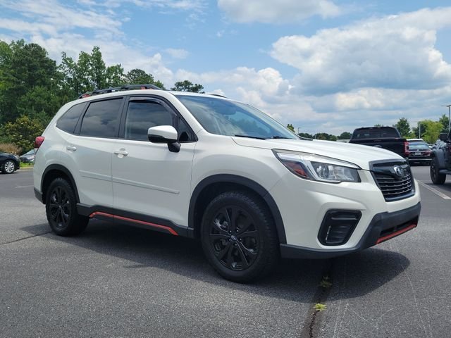 Used 2019 Crystal White Pearl Subaru Sport image 3