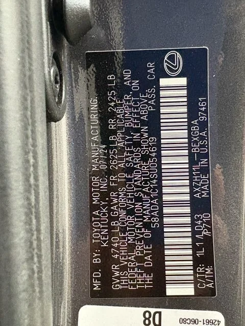 Certified Used 2025 Gray Lexus 300h image 32