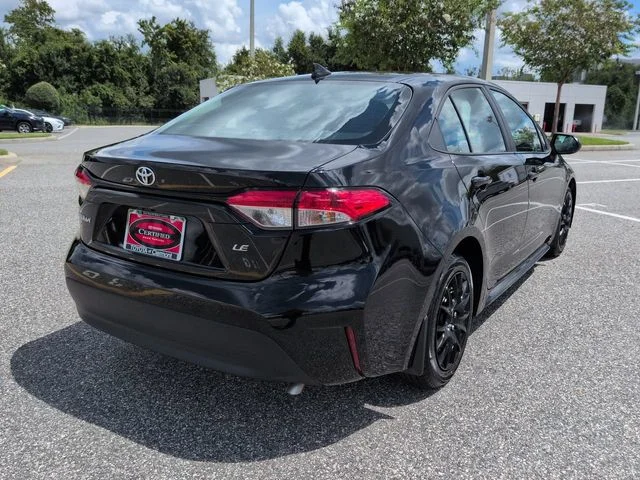 Certified Used 2025 Black Toyota LE image 4