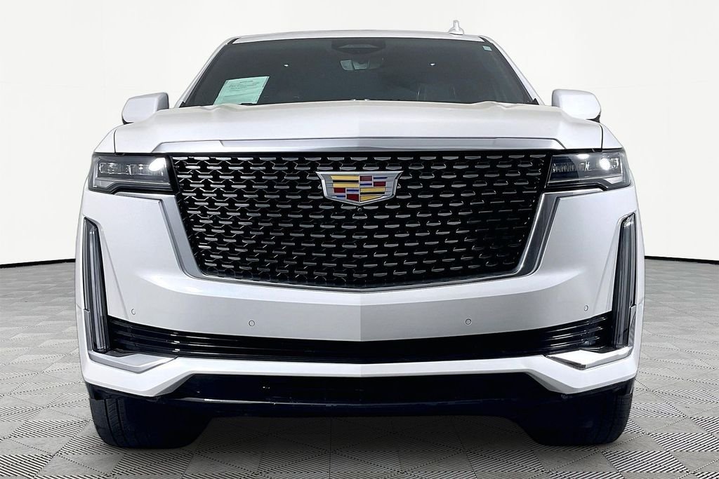 Used 2023 White Cadillac Premium Luxury image 2