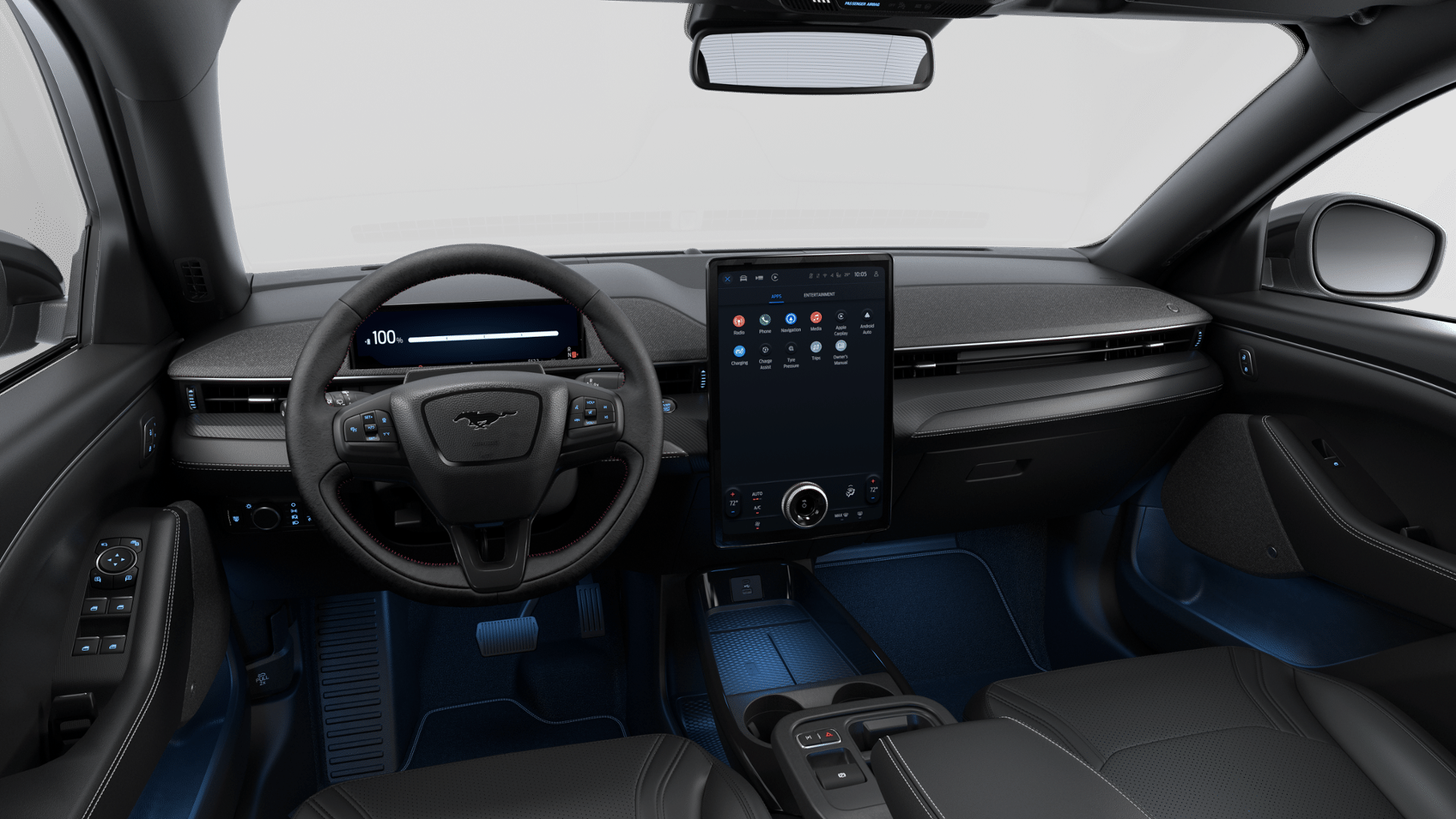 New 2026 Shadow Black Ford Premium image 7