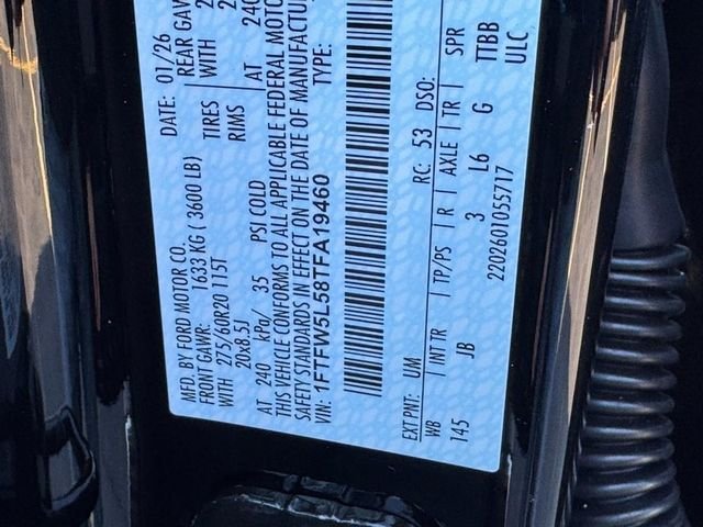 New 2026 Agate Black Metallic Ford Lariat image 20