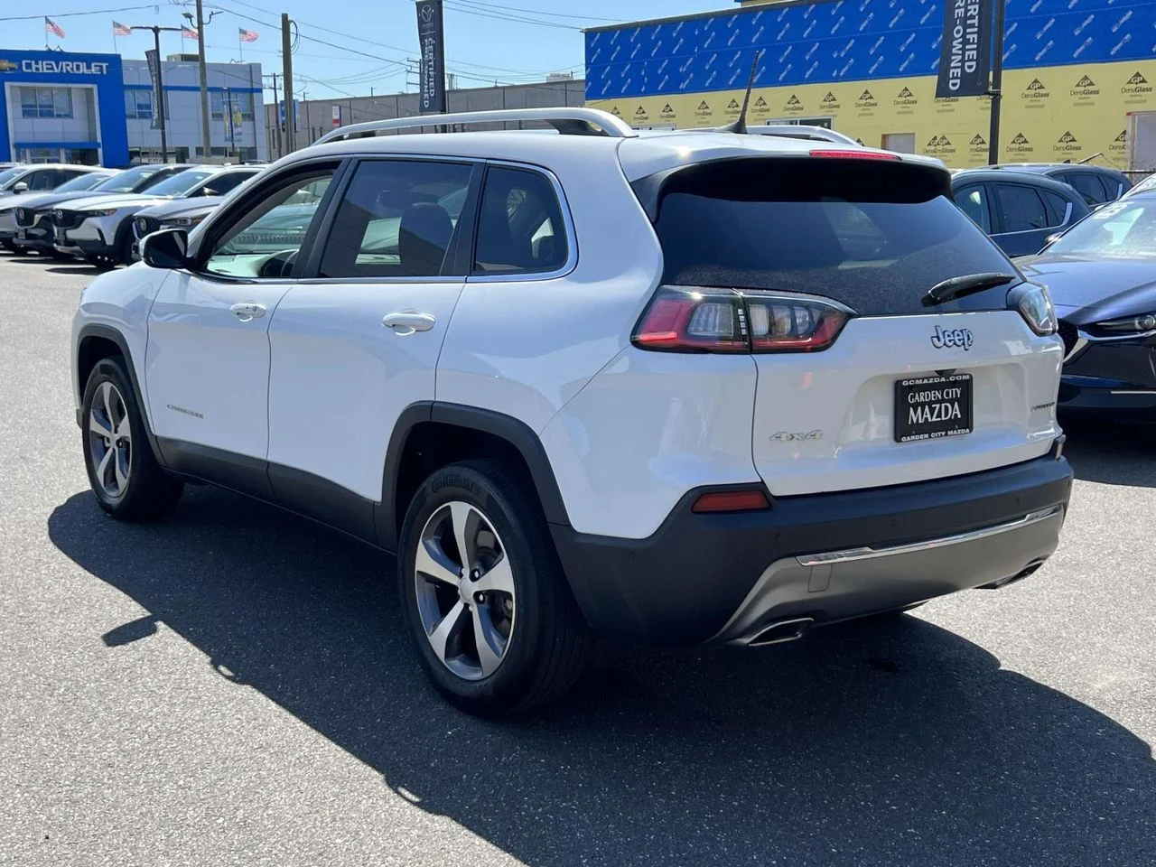 Used 2021 Bright White Clearcoat Jeep Limited 4x4 image 5