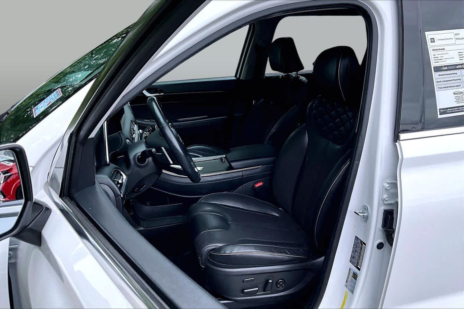 Used 2021 Hyper White Hyundai Limited image 9