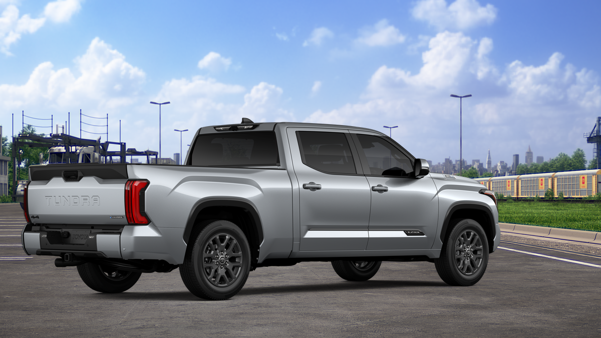 New 2026 Celestial Silver Metallic Toyota Tundra Platinum image 12