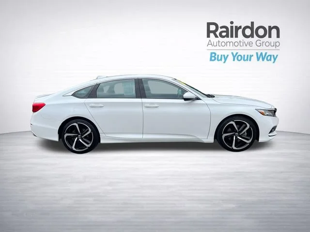 Used 2019 Platinum White Pearl Honda Sport 1.5T image 8