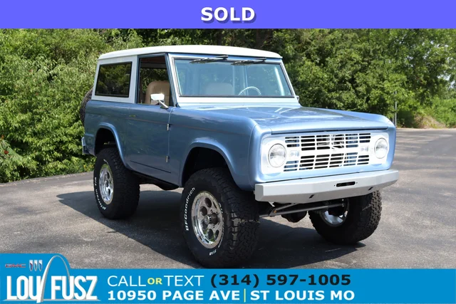 1971 Ford Bronco 