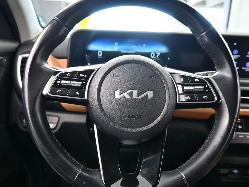 Used 2024 Dark Ocean Blue Kia EX image 25