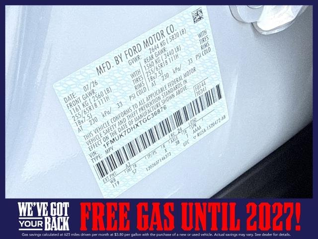 New 2026 Space White Metallic Ford Active image 32