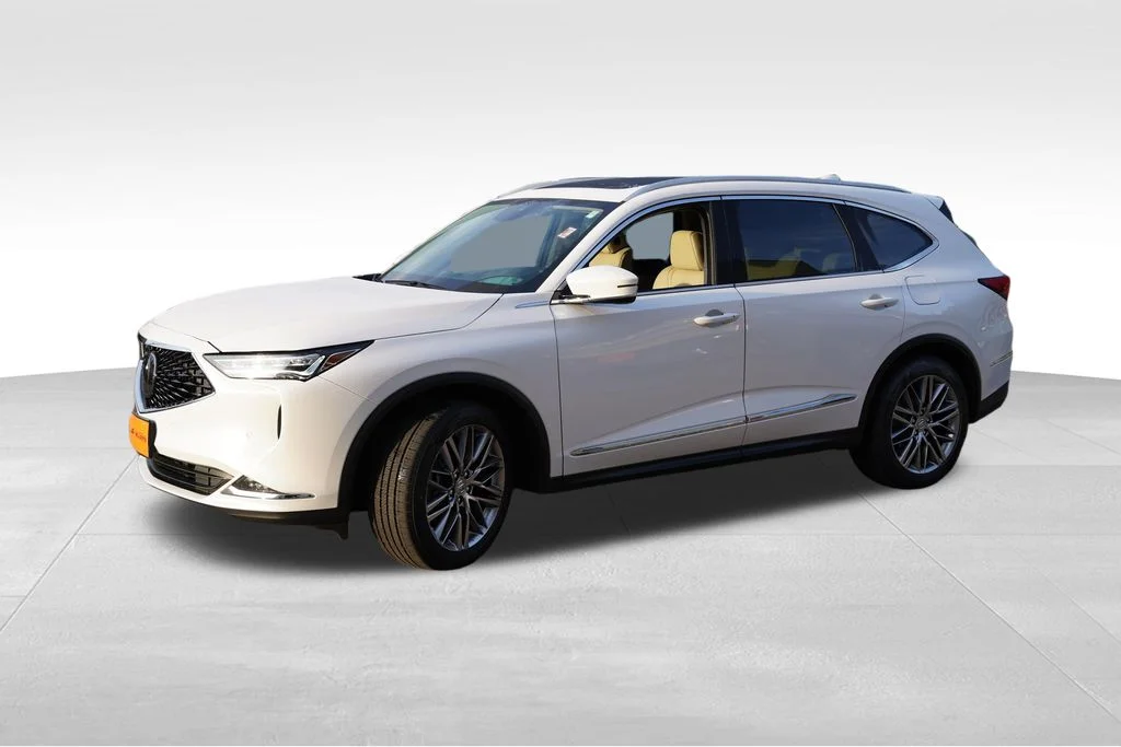 Used 2024 Platinum White Pearl Acura Advance image 10