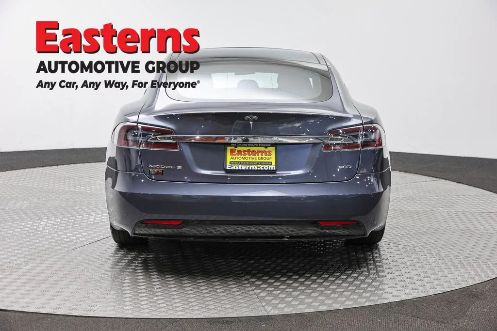 Used 2017 Gray Tesla 90D image 6