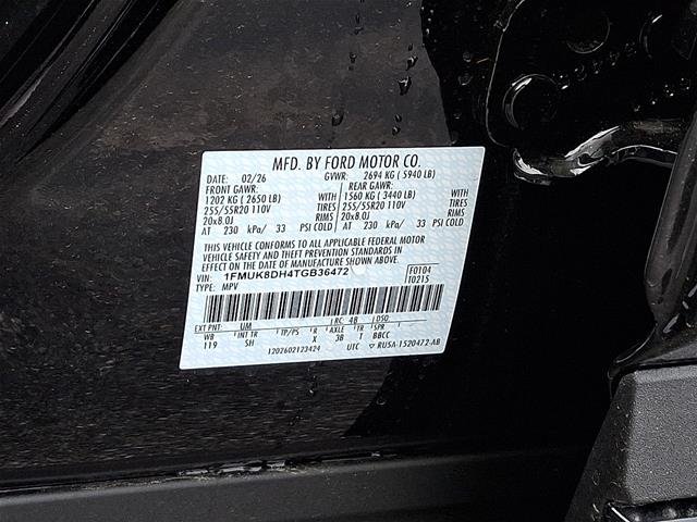 New 2026 Agate Black Metallic Ford Active image 38