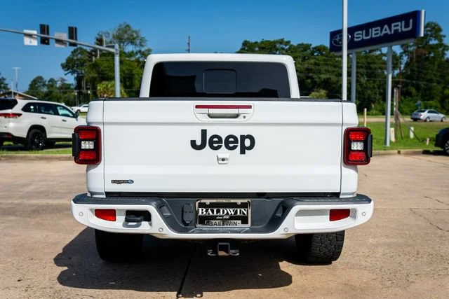Used 2022 Bright White Clearcoat Jeep High Altitude image 5