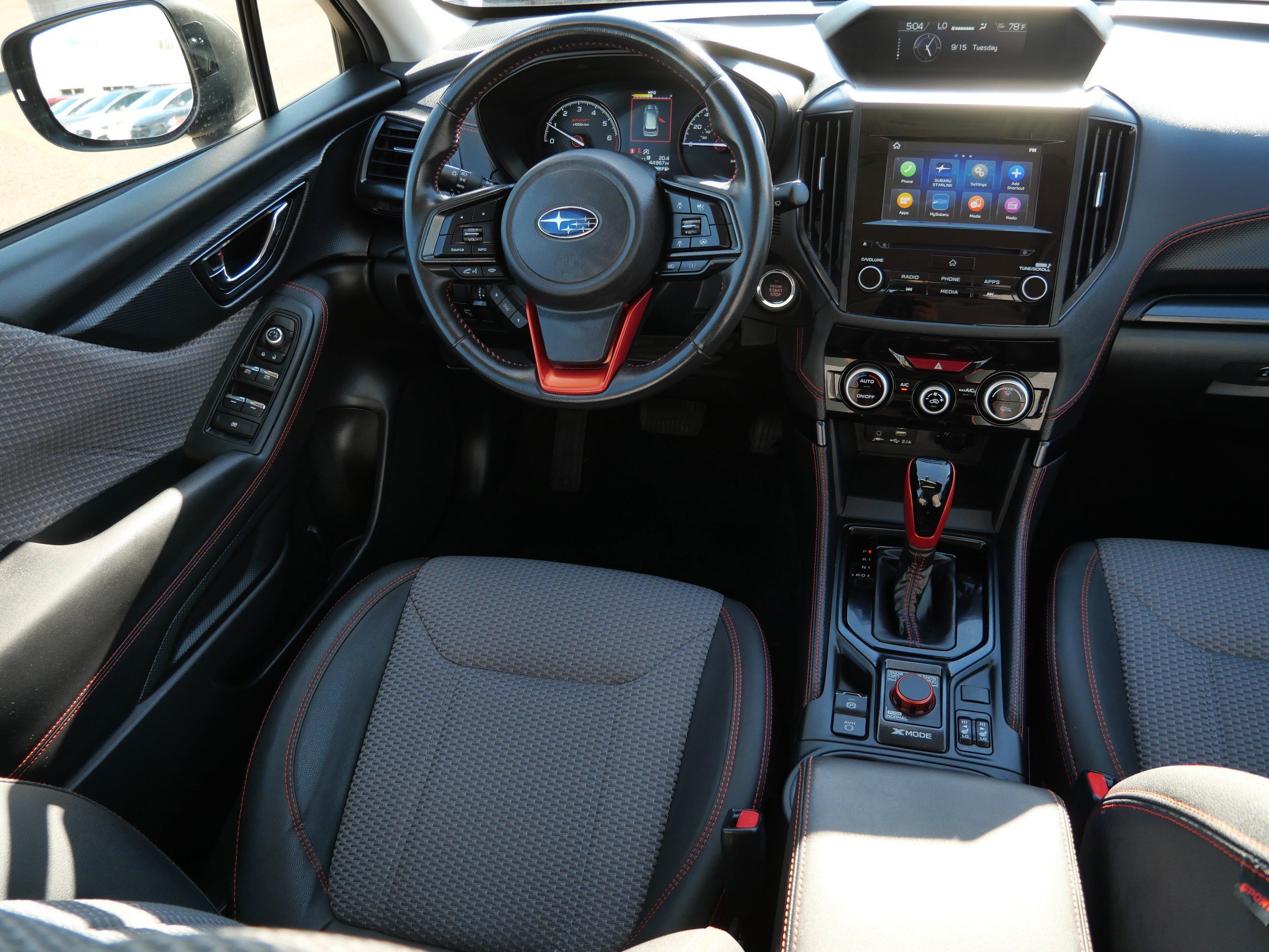 Used 2023 Sapphire Blue Pearl Subaru Sport image 9