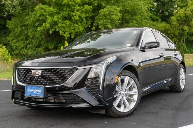 Used 2025 Black Cadillac Premium Luxury image 1