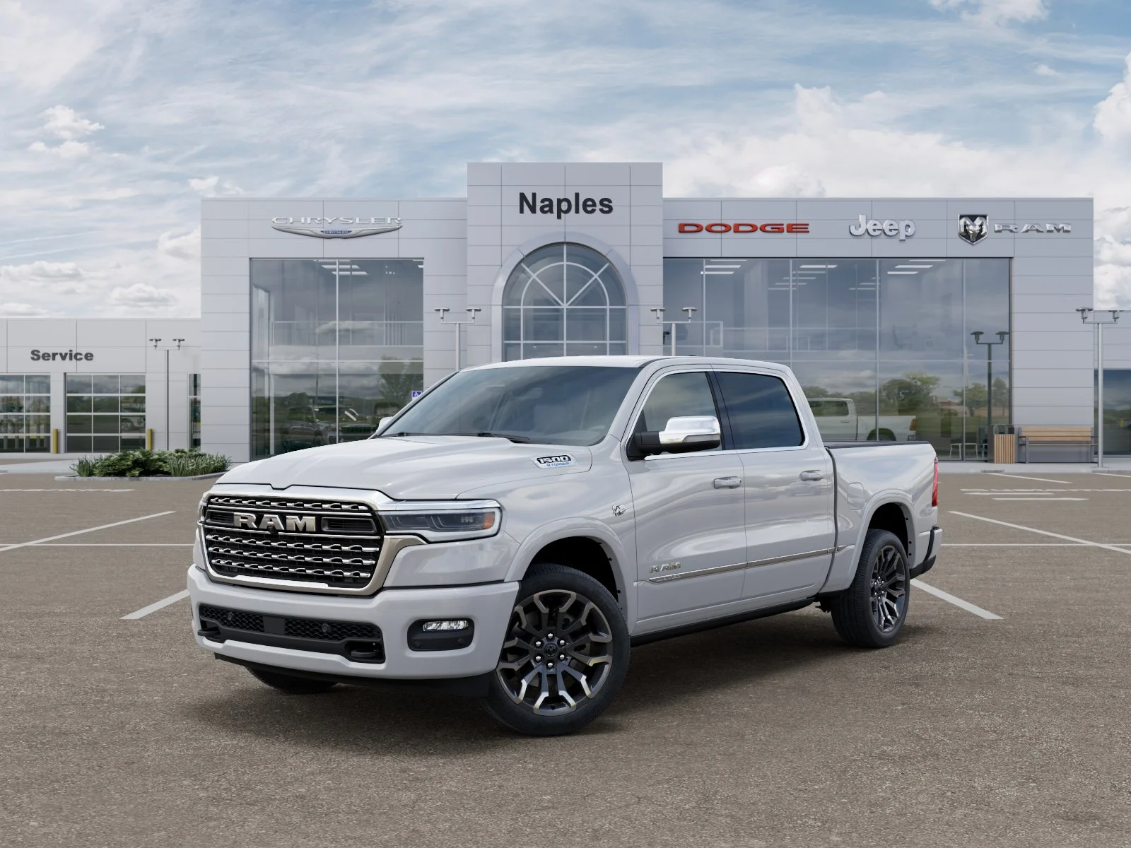 New 2026 Bright White Clearcoat RAM Limited image 27