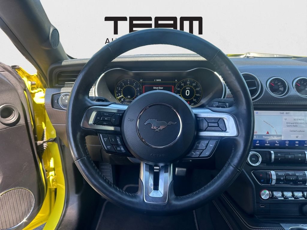 Used 2021 Yellow Ford GT Premium image 17