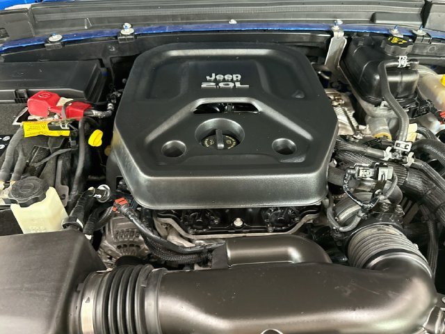 Used 2021 Blue Jeep Unlimited Sport Altitude image 29
