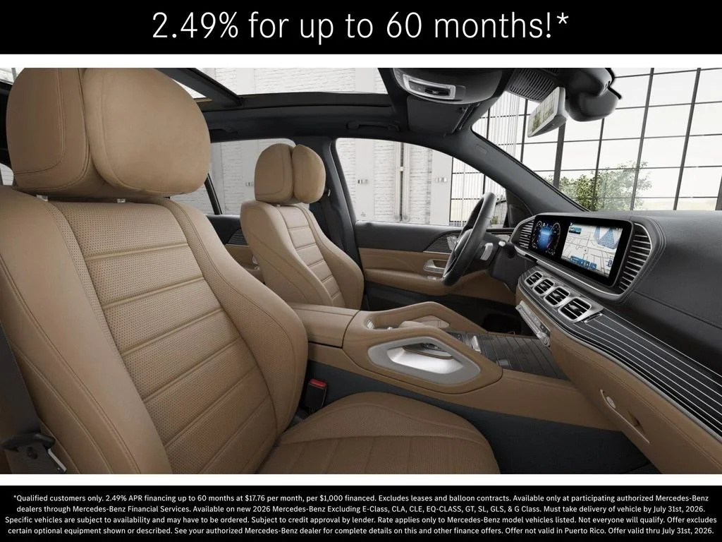 New 2026 Obsidian Black Metallic Mercedes-Benz GLE 580 image 4