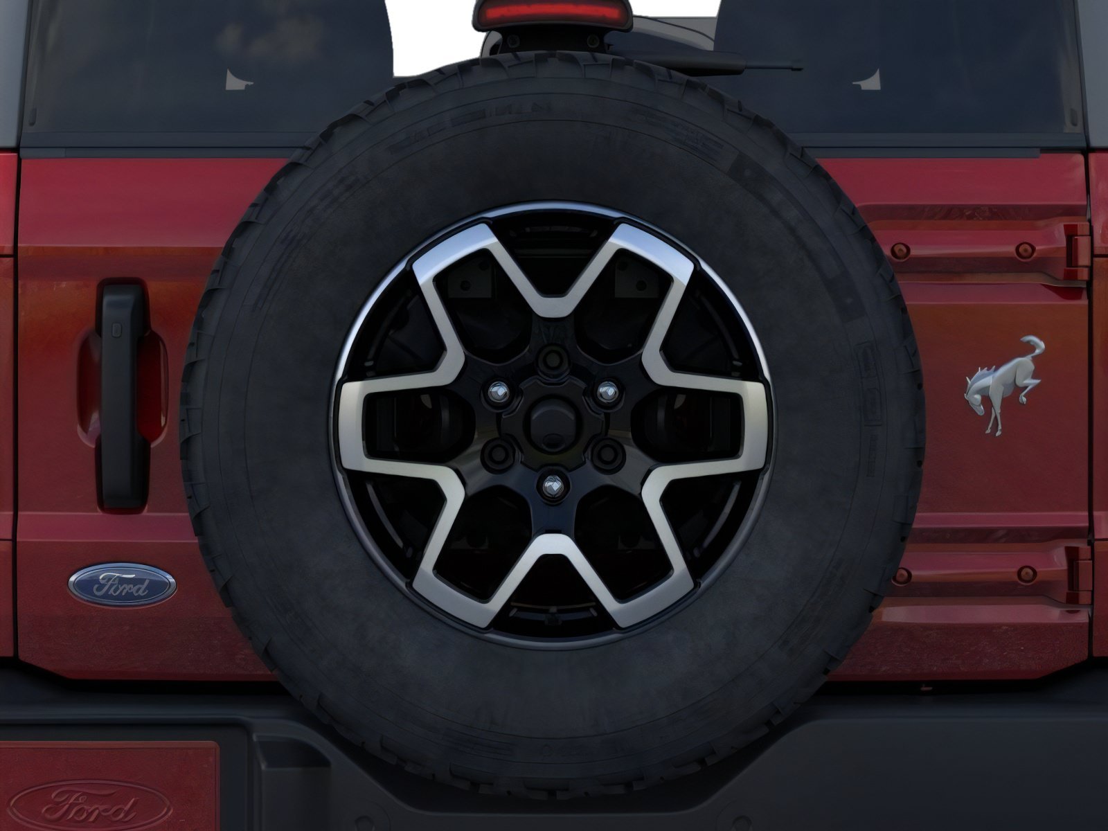 New 2026 Ruby Red Metallic Tinted Clearcoat Ford Outer Banks® image 24
