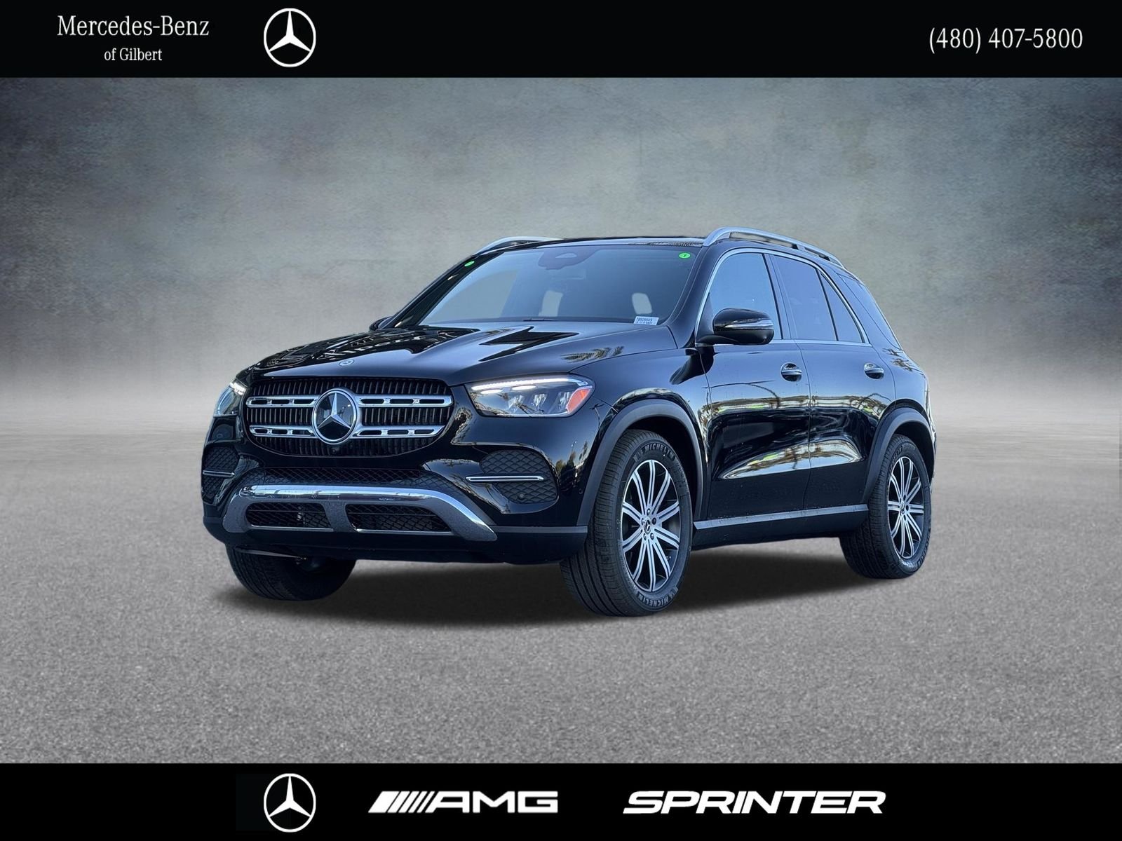 New 2026 Obsidian Black Metallic Mercedes-Benz GLE 350 image 1